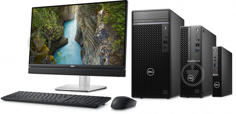 Моноблок Dell Optiplex 7410 23,8" (N009O7410AIO_UBU) grey - фото 7