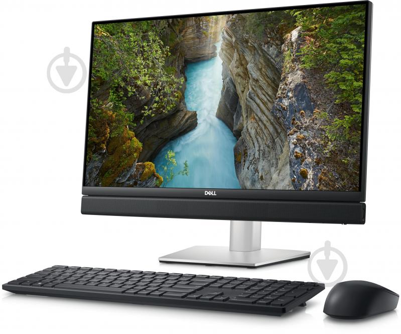 Моноблок Dell Optiplex 7410 23,8" (N009O7410AIO_UBU) grey - фото 3