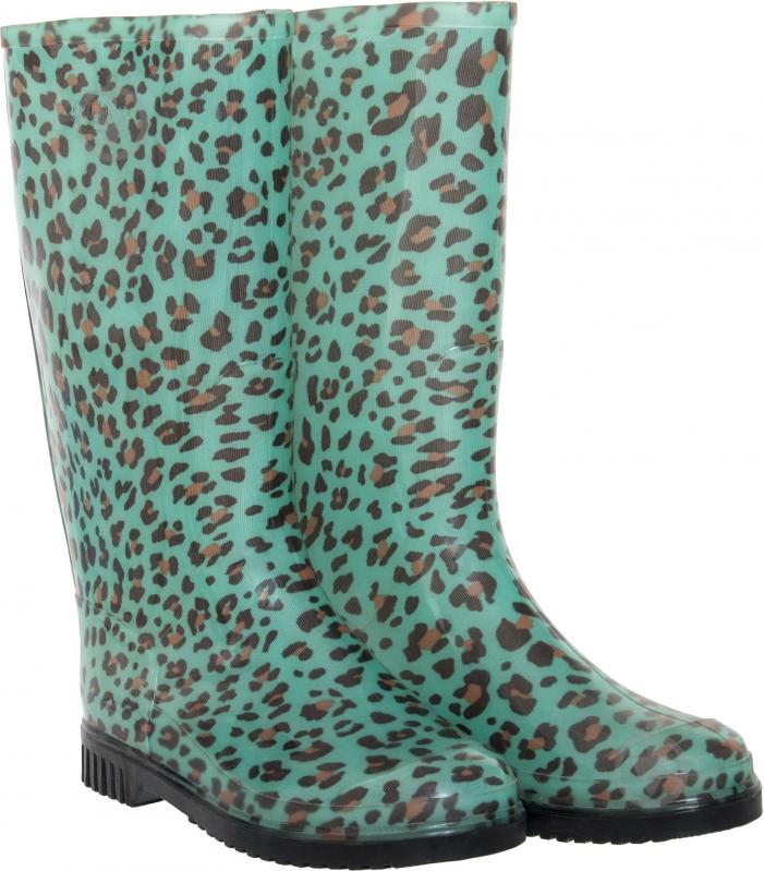 Сапоги Alisa Line Энимал р.37 А201 бирюзовый - фото 1