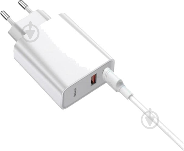 Зарядний пристрій BASEUS Speed PPS Quick Charger Type C CCFS-C02 30W white - фото 5