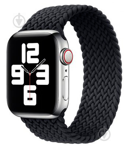 Ремінець Armorstandart Braided Solo Loop для Apple Watch 38mm/40mm Size 6 charcoal ARM58062 - фото 3