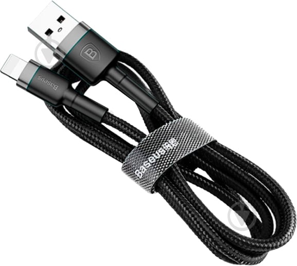 Кабель BASEUS USB – microUSB 2 м чорний Cafule Cable USB 1.5А Grеy/Black - фото 4