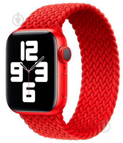 Ремешок Armorstandart Braided Solo Loop для Apple Watch 38mm/40mm Size 4 red ARM58070 - фото 3