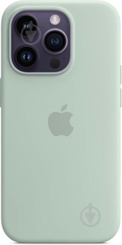 Чехол Apple Silicone Case with MagSafe для iPhone 14 Pro succulent(MPTL3ZE/A) - фото 1