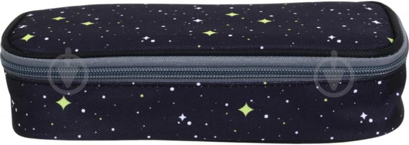 Пенал шкільний 22х10х5,5 см NINGBO JOHNSHEN STATIONERY CO.,LTD чорний - фото 1 Пенал шкільний 22х10х5,5 см NINGBO JOHNSHEN STATIONERY CO.,LTD чорний - фото 1