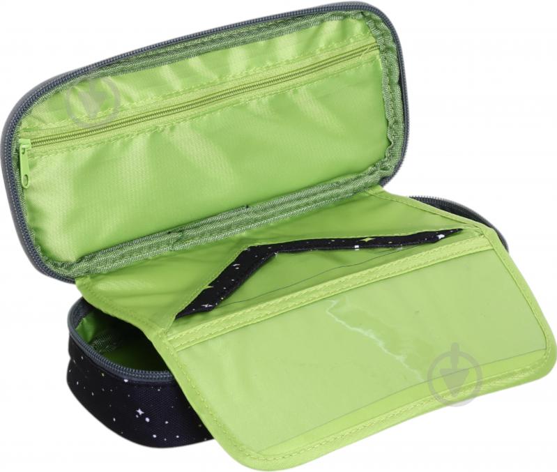 Пенал шкільний 22х10х5,5 см NINGBO JOHNSHEN STATIONERY CO.,LTD чорний - фото 4 Пенал шкільний 22х10х5,5 см NINGBO JOHNSHEN STATIONERY CO.,LTD чорний - фото 4