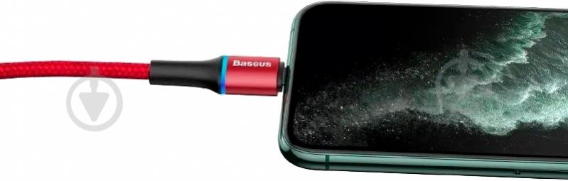 Кабель BASEUS USB – Apple Lightning 1 м red Halo 18W - фото 5