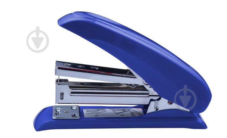 Степлер BM.4211-02 синий Buromax - фото 1