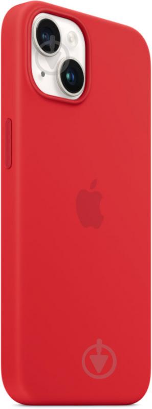 Чохол Apple Silicone Case with MagSafe для iPhone 14 (product) red(MPRW3ZE/A) - фото 2