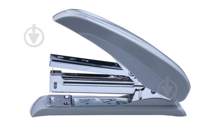 Степлер BM.4211-09 серый Buromax - фото 1