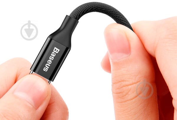 Кабель BASEUS USB – microUSB 1,5 м black Yiven - фото 6