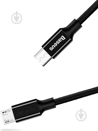 Кабель BASEUS USB – microUSB 1,5 м black Yiven - фото 2