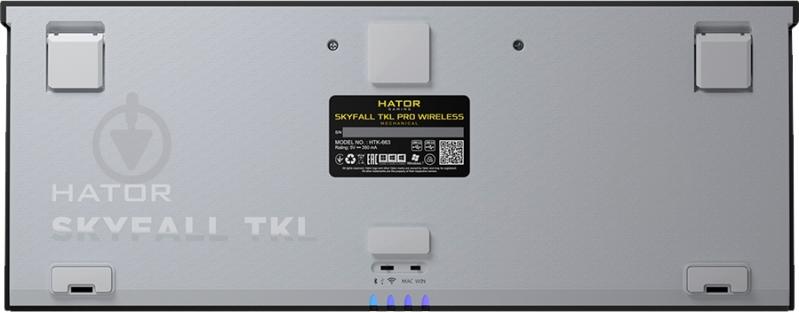 Клавиатура игровая Hator Skyfall (HTK-663) TKL PRO Wireless black - фото 6