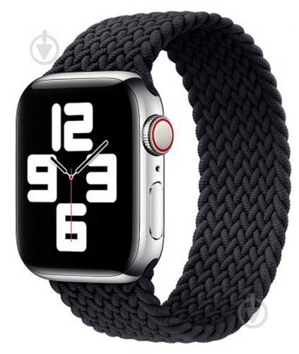 Ремешок Armorstandart Braided Solo Loop для Apple Watch 42mm/44mm Size 6 charcoal ARM58072 - фото 3