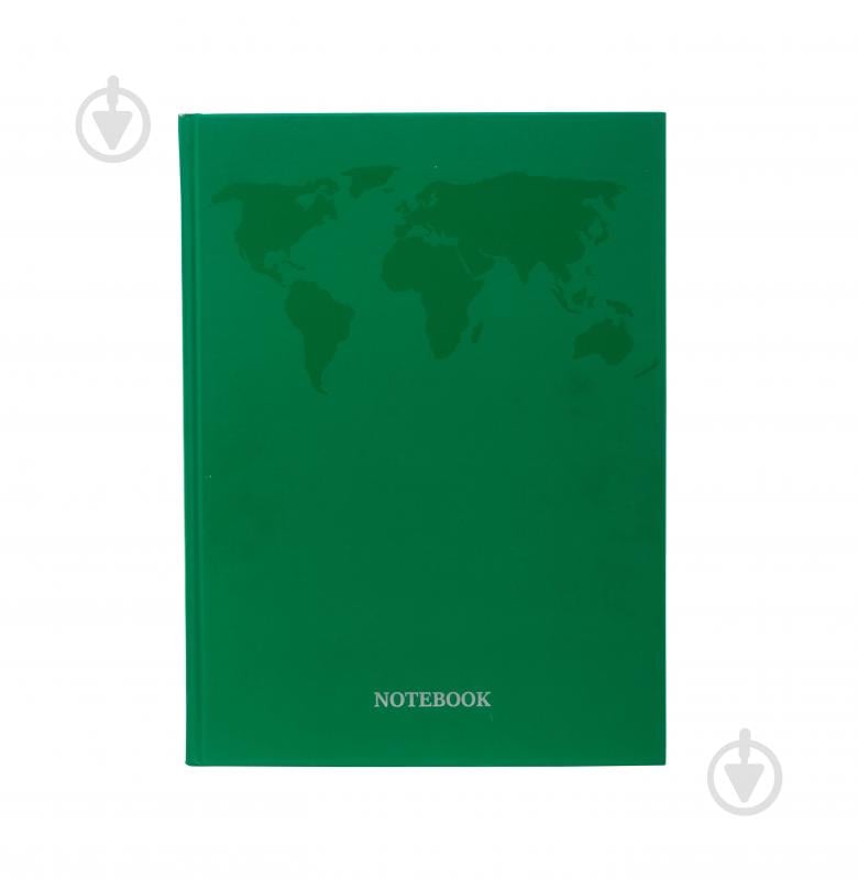 Блокнот АртПринт premium А4 96 лист. клетка Pantone материки - фото 2