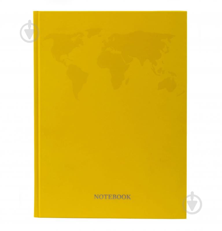 Блокнот АртПринт premium А4 96 лист. клетка Pantone материки - фото 1