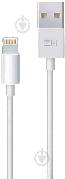 Кабель ZMI USB – Apple Lightning 1 м white (L813) MFI - фото 1