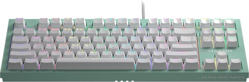 Клавиатура игровая Hator Skyfall (HTK-659) TKL PRO mint - фото 2