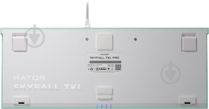 Клавиатура игровая Hator Skyfall (HTK-659) TKL PRO mint - фото 6