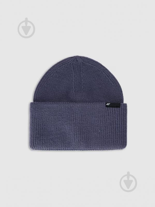 Шапка 4F CAP U652 4FJWAW25ACAPU652-32S р.os синій - фото 1