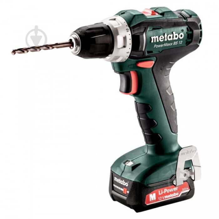 Шуруповерт акумуляторний Metabo POWERMAXX BS 12 601036500 - фото 1