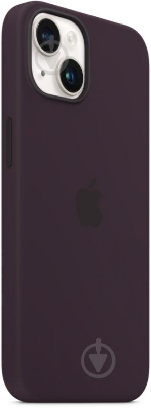 Чохол Apple Silicone Case with MagSafe для iPhone 14 elderberry(MPT03ZE/A) - фото 2