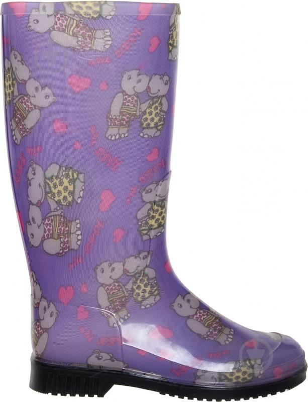 Сапоги Alisa Line Бегемотики р.39 А201 фиолетовый - фото 2