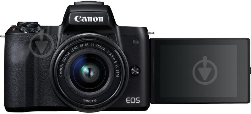 Фотокамера Canon EOS M50 + 15-45 IS STM KIT black (2680C060) - фото 2