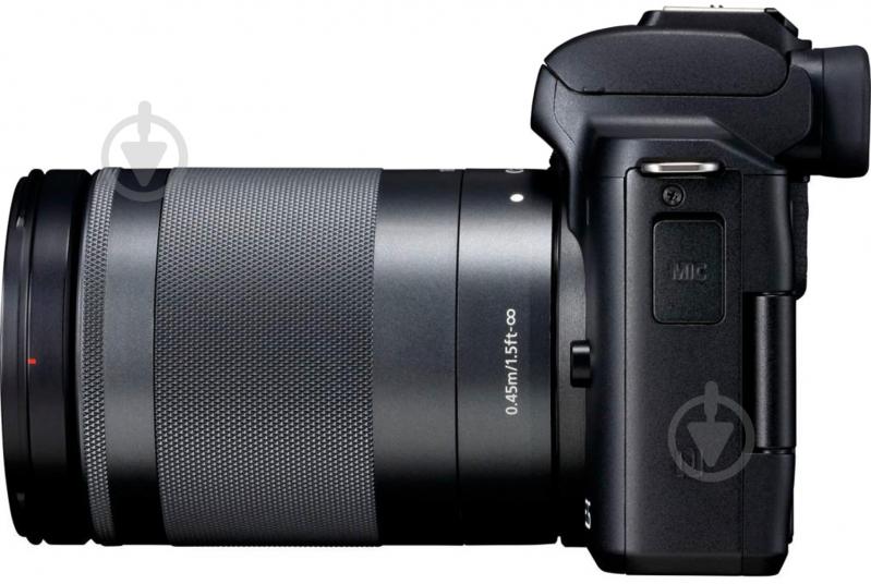 Фотокамера Canon EOS M50 + 18-150 IS STM KIT black (2680C056) - фото 4