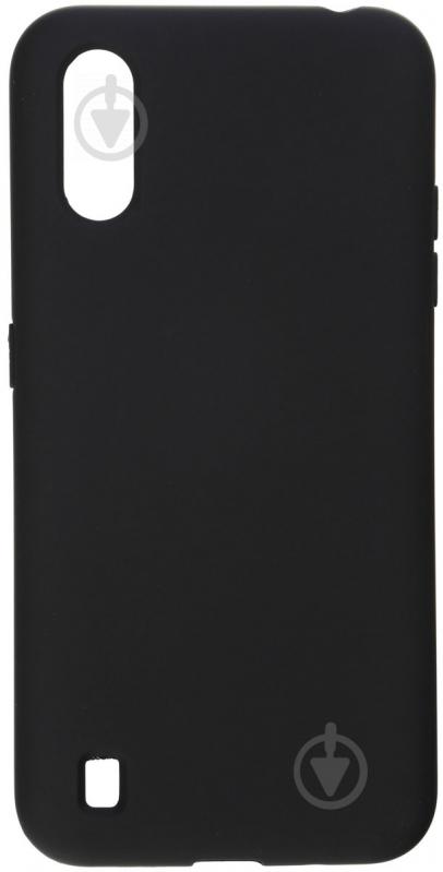 Накладка на корпус Armorstandart ICON Case для Samsung A01 (A015) Black (ARM56327) - фото 1