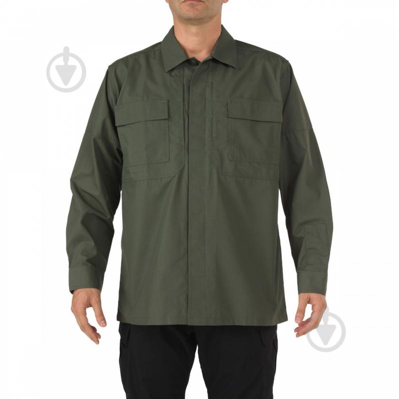 Рубашка 5.11 Tactical Taclite Pro Long Sleeve Shirt р. M TDU green 72175 - фото 4
