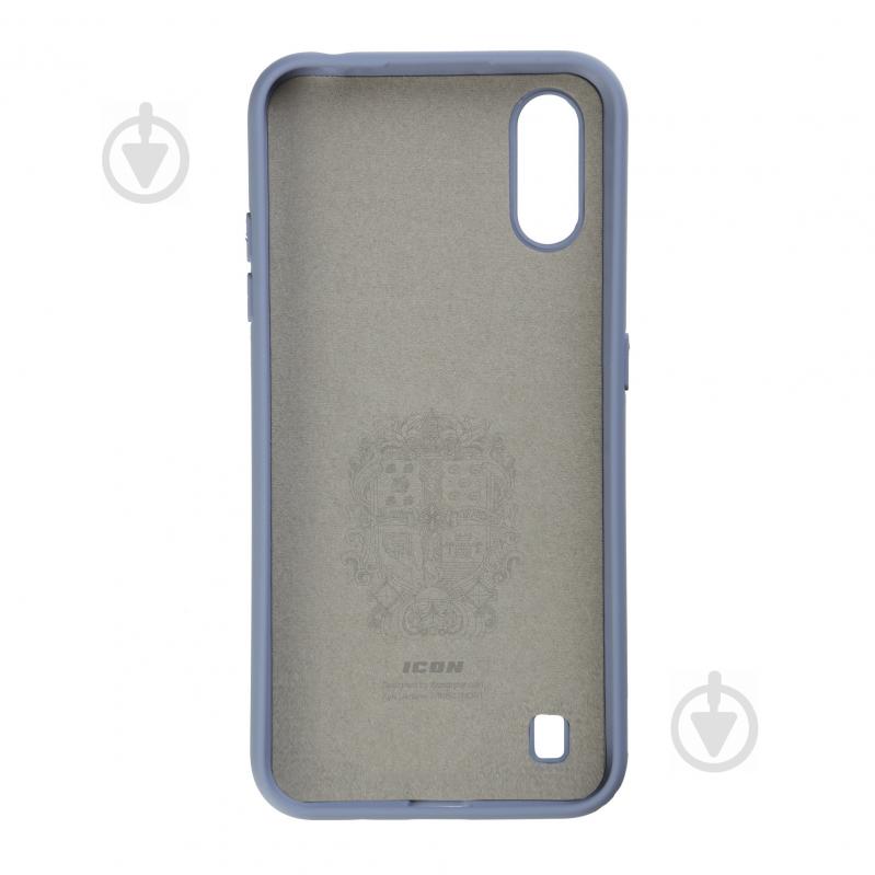 Накладка на корпус Armorstandart ICON Case для Samsung A01 (A015) Blue (ARM56331) - фото 2