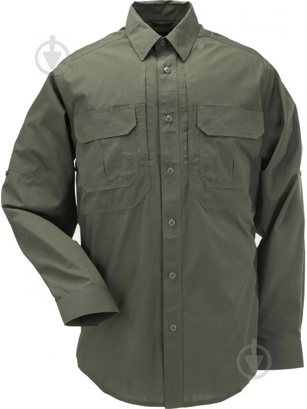 Рубашка 5.11 Tactical Taclite Pro Long Sleeve Shirt р. XXL TDU green 72175 - фото 1