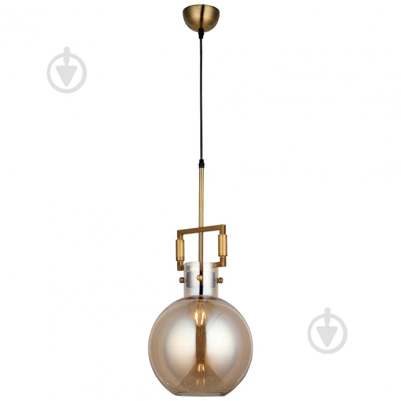 ВІТРИНА! Люстра підвісна Vio Concept Lagos 1x40 Вт Е27 антична латунь 8140-01-PA1-AB - фото 1 ВІТРИНА! Люстра підвісна Vio Concept Lagos 1x40 Вт Е27 антична латунь 8140-01-PA1-AB - фото 1