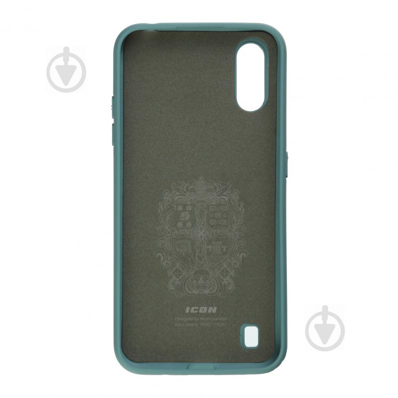 Накладка на корпус Armorstandart ICON Case для Samsung A01 (A015) Pine Green (ARM56329) - фото 2