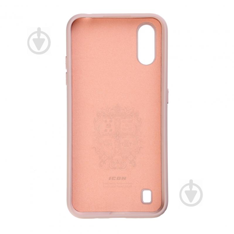 Накладка на корпус Armorstandart ICON Case для Samsung A01 (A015) Pink Sand (ARM56328) - фото 2