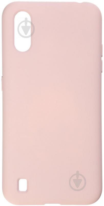 Накладка на корпус Armorstandart ICON Case для Samsung A01 (A015) Pink Sand (ARM56328) - фото 1