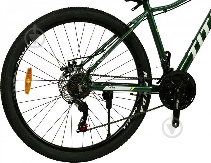 Велосипед Titan 27,5" 15"(38 см) Candy 27TWA-003594 зеленый - фото 3