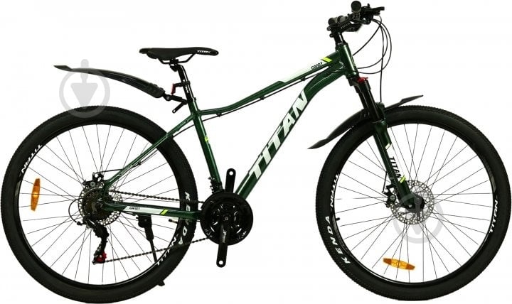 Велосипед Titan 27,5" 15"(38 см) Candy 27TWA-003594 зеленый - фото 1