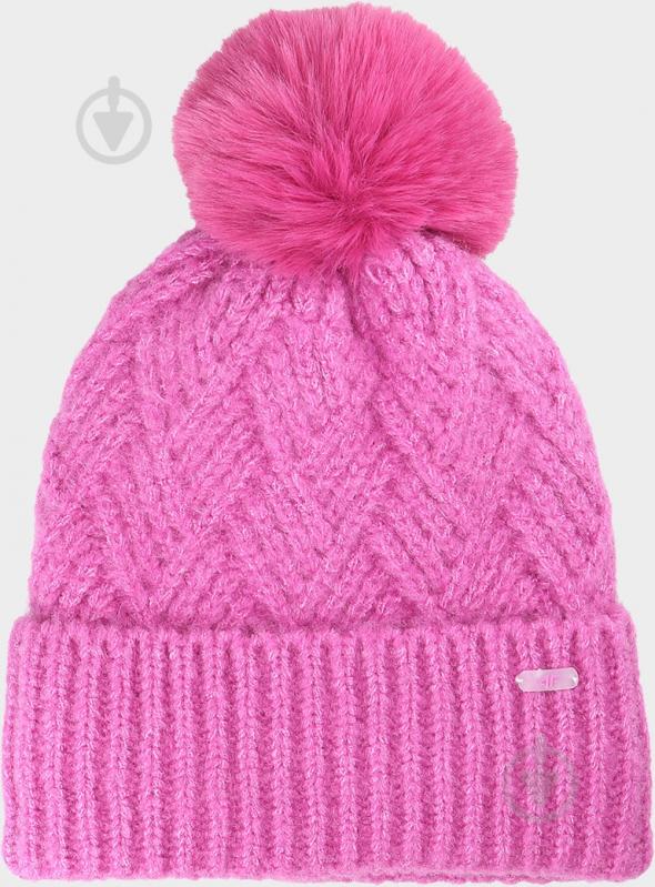 Шапка 4F CAP F647 4FJWAW25ACAPF647-54S р.os рожевий - фото 1 Шапка 4F CAP F647 4FJWAW25ACAPF647-54S р.os рожевий - фото 1