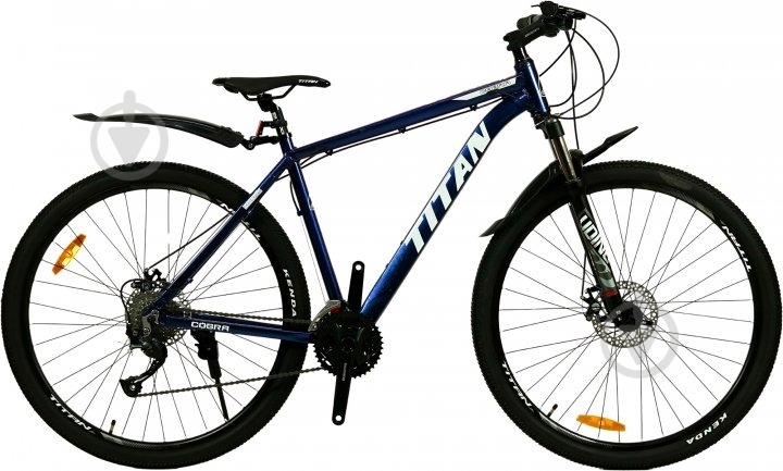 Велосипед Titan 29" 20"(51 см) Cobra 29TWA-003609 синий - фото 1 Велосипед Titan 29" 20"(51 см) Cobra 29TWA-003609 синий - фото 1