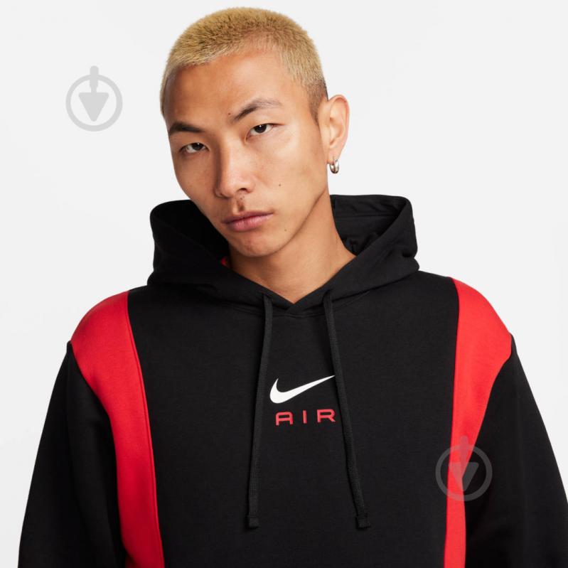 Джемпер Nike M NSW SW AIR PO HOODY FLC BB FV0167-012 р.S черный - фото 3