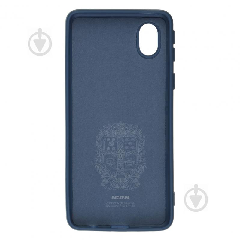 Накладка на корпус Armorstandart ICON Case для Samsung A01 Core (A013) Dark Blue (ARM57477) - фото 2