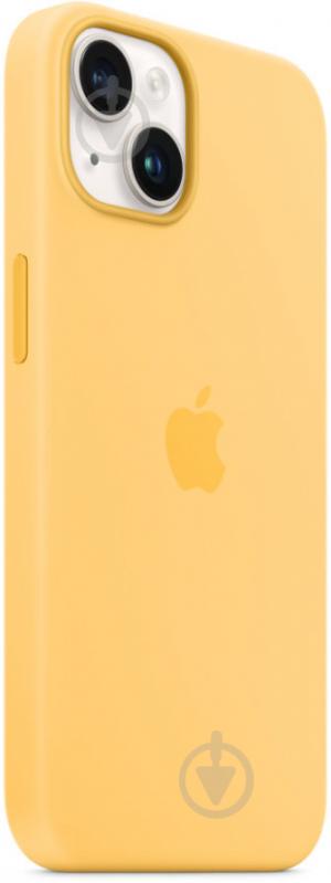 Чохол Apple Silicone Case with MagSafe для iPhone 14 sunglow(MPT23ZE/A) - фото 2