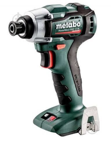 Шуруповерт ударный аккумуляторный Metabo POWERMAXX SSD 12 BL 601115890 - фото 1