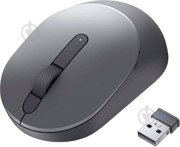 Мышь Dell Mobile MS3320W Titan Grey 570-ABHJ - фото 2