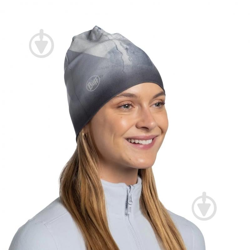 Шапка BUFF ECOSTRETCH BEANIE 134667.914.10.00 р.one size сірий - фото 6