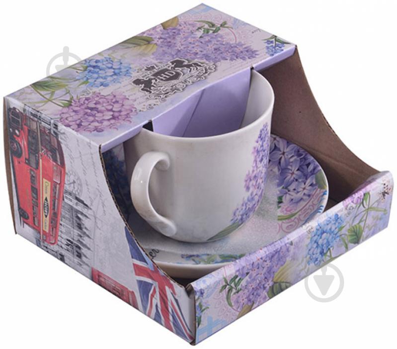 Чашка с блюдцем Настроение 450 мл 923-004 - фото 2
