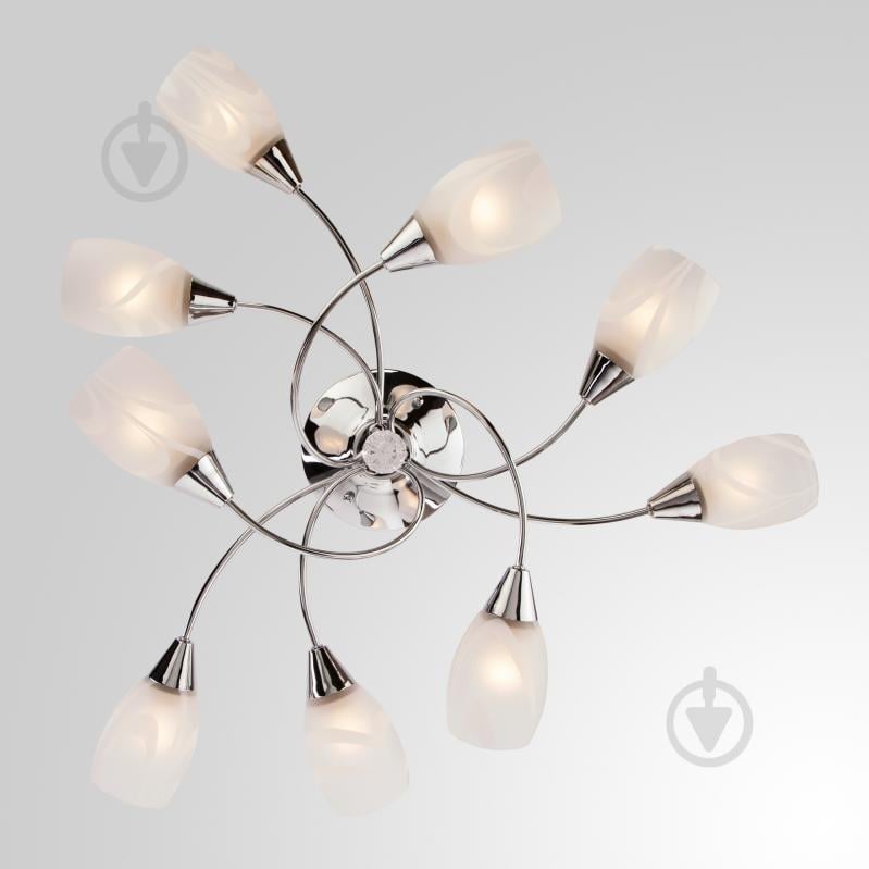 ВИТРИНА! Люстра потолочная Strotskis Virginia 2275/9 9x60 Вт E27 хром - фото 1