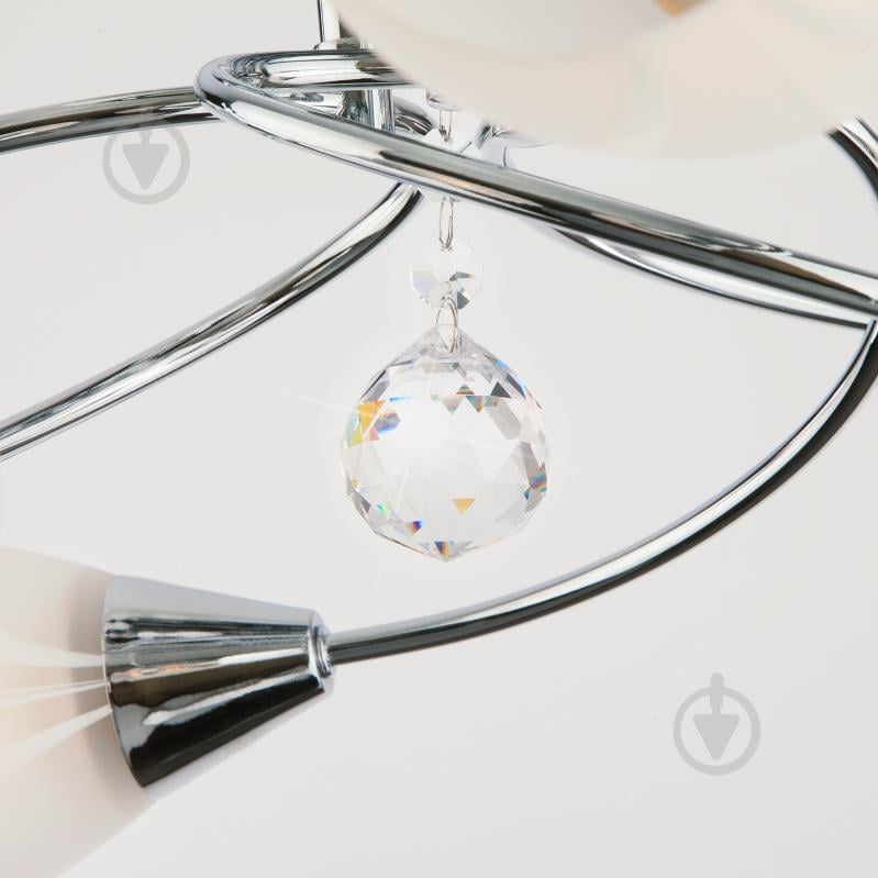 ВИТРИНА! Люстра потолочная Strotskis Virginia 2275/9 9x60 Вт E27 хром - фото 4